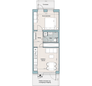 Plantegning for: Bolig nr. 28
