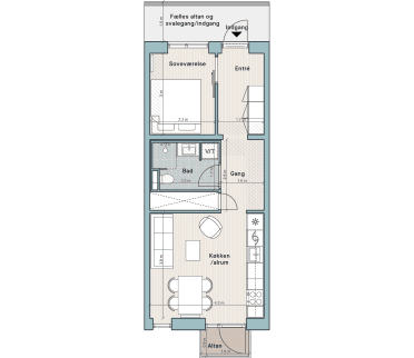 Plantegning for: Bolig nr. 168